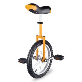 16in Wheel Unicycle Yellow