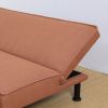 Light Brown Fannel Living Room Sofabed