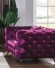 ACME Atronia Chair, Purple Fabric 54907