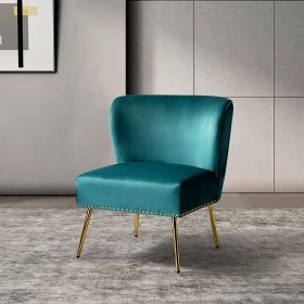 Gloria Accent Chair-BLUE