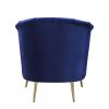 ACME Eivor Chair, Blue Velvet LV00211