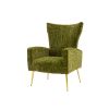 COOLMORE Accent Chair ,leisure single chair with Rose Golden feet