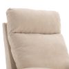 JiaDa Upholstered Swivel Glider.Rocking Chair for Nursery in Beige.Modern Style One Left Bag