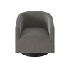 Garland Charcoal Wood Base Swivel Chair