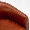 Trenton Swivel Arm Chair - Caramel