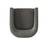 Garland Charcoal Wood Base Swivel Chair