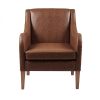 Ferguson Faux Leather Accent Chair