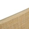 Short double decorative panel,Head board,Natural Rattan, for Bedroom, Living Room,Hallway