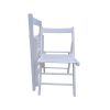 FOLDING CHAIR-2/S, FOLDABLE STYLE -WHITE