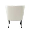 Eustacio Side Chair-IVORY