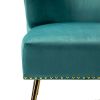 Gloria Accent Chair-BLUE