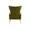 COOLMORE Accent Chair ,leisure single chair with Rose Golden feet