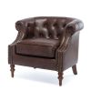 Ophelia Button Tufted Accent Chair