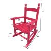 Children's rocking red chair- Indoor or Outdoor -Suitable for kids-Durable