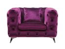 ACME Atronia Chair, Purple Fabric 54907