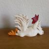 1pc Rooster Resin Statue, Roosters Ornaments, Poultry Models, Resin Crafts For Farmhouse Style Garden Yard Outdoor Decorations