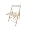 FOLDING CHAIR-2/S, FOLDABLE STYLE -NATURAL