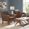 Ferguson Faux Leather Accent Chair