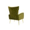 COOLMORE Accent Chair ,leisure single chair with Rose Golden feet