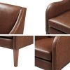 Ferguson Faux Leather Accent Chair