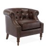 Ophelia Button Tufted Accent Chair