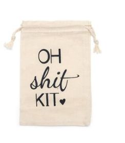 Cotton Linen Bag Hangover Kit Wedding Party (Option: Diablement Fort-small size)