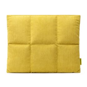 Fashion Simple Solid Colour Laptop Inner Bag (Option: Mustard Yellow-14inch)