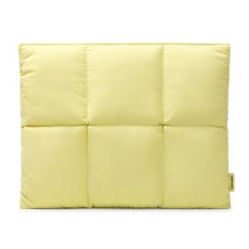 Fashion Simple Solid Colour Laptop Inner Bag (Option: Summer Lemon Yellow-14inch)