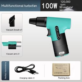 Handheld Turbofan Violent Fan Strong (Option: 120000 Turn Green)