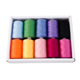 Household Sewing Machine Color Small Roll Sewing Thread (Option: New Color)