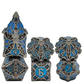 Multi-faced Dice Suit Board Game (Option: Rolling Nickel Glitter Blue)