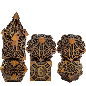 Multi-faced Dice Suit Board Game (Option: Ancient & Gold)