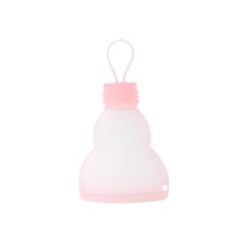 Portable Graduated Silicone Breast Milk Bag For Storage And Preservation (Option: 150ml Pink)