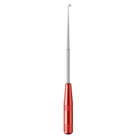 Outdoor Blind Poke Hook Pickup Device Deep Throat Stainless Steel Tripping Gear (Option: Red-Bagged)