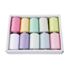 Household Sewing Machine Color Small Roll Sewing Thread (Option: New Light)