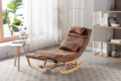 COOLMORE living room Comfortable rocking chair living room chair (Color: as Pic)