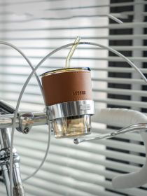 Transparent Glass Coffee Cups For Household Use (Option: Amber)