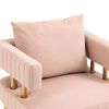 COOLMORE Accent Chair ,leisure single chair with Golden feet