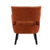 Fabric Accent Arm Chair with Upholstered seat, backrest Chair with Solid Wood Legs, for Living Room, Bedroom, Office,Waiting Rooms