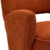 Fabric Accent Arm Chair with Upholstered seat, backrest Chair with Solid Wood Legs, for Living Room, Bedroom, Office,Waiting Rooms