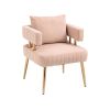 COOLMORE Accent Chair ,leisure single chair with Golden feet