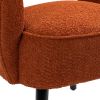 Fabric Accent Arm Chair with Upholstered seat, backrest Chair with Solid Wood Legs, for Living Room, Bedroom, Office,Waiting Rooms