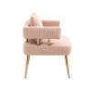 COOLMORE Accent Chair ,leisure single chair with Golden feet