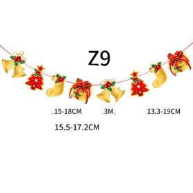 Paper Flags Are Arranged In The Atmosphere Of Christmas Scenes (Option: Z9)