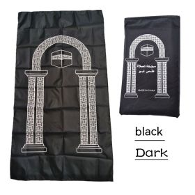 Portable Travel Worship Blanket Prayer Blanket (Option: Black-100X55mm)